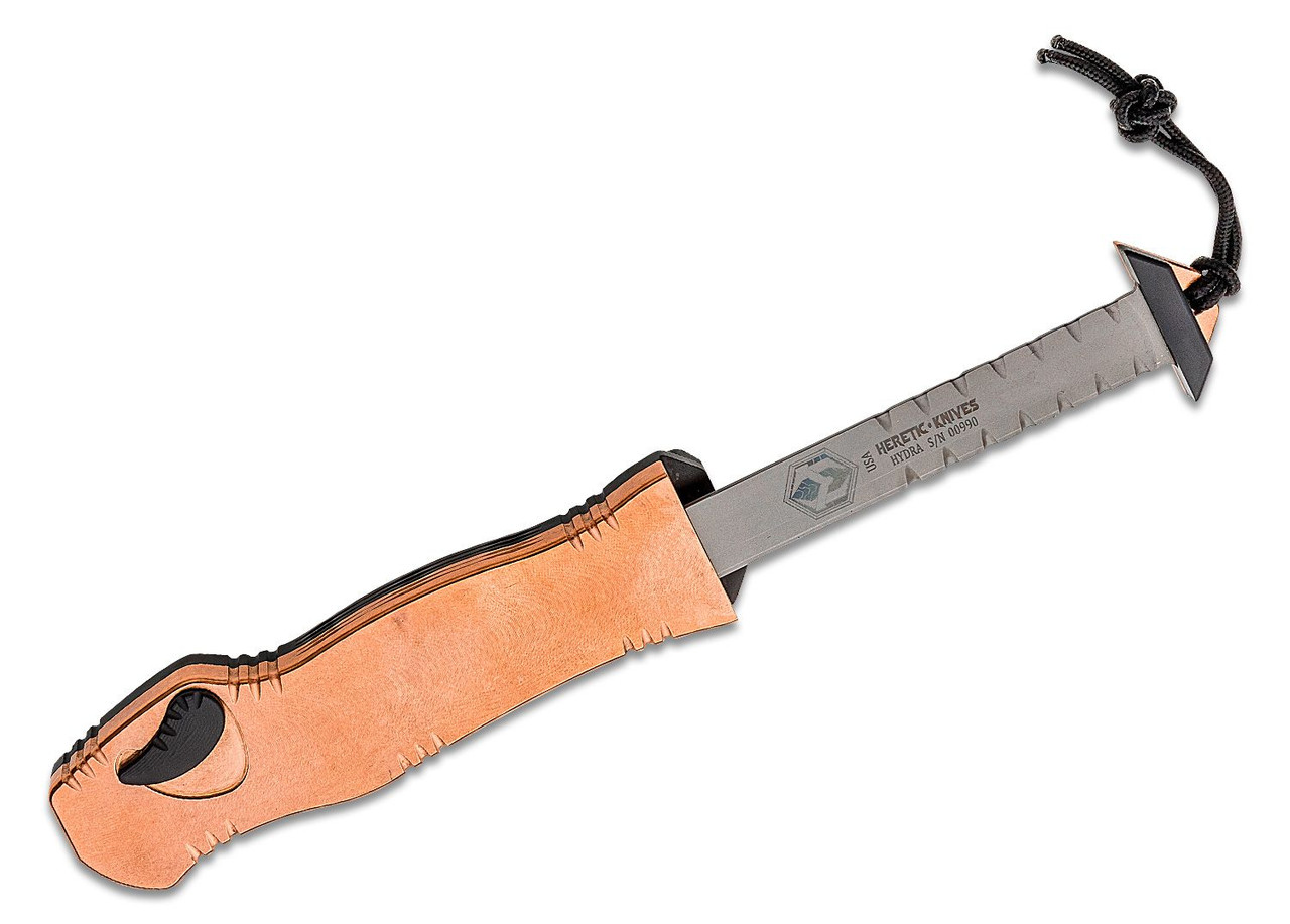 Heretic Hydra SE Two-Tone Black Single Edge, Copper - Image 2