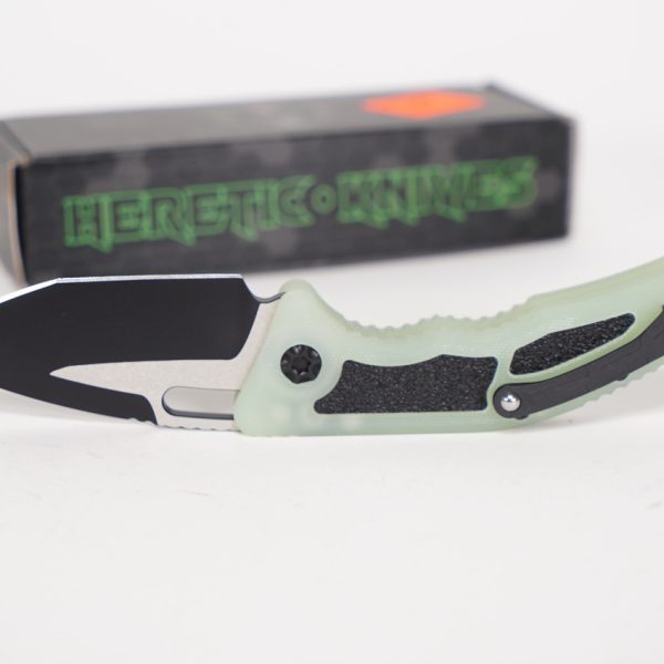 Heretic Knives Medusa AUTO Tanto Two-Tone