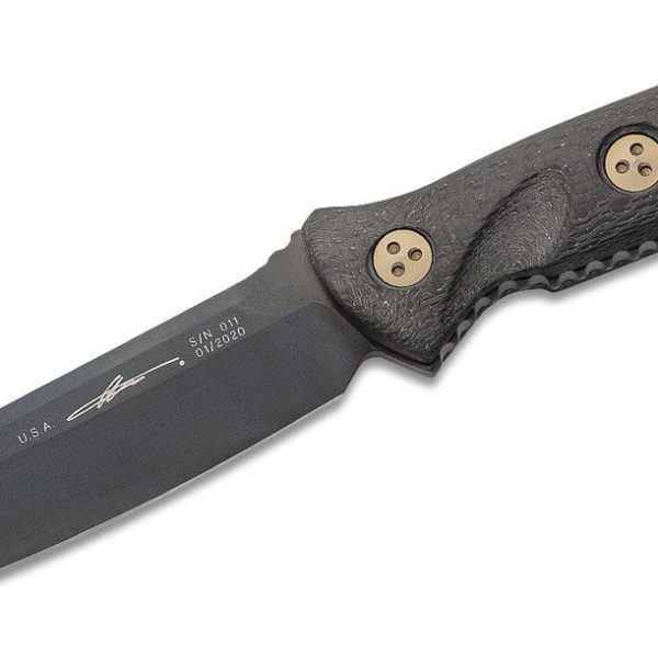 Microtech 113-1DLCCFS Socom Alpha DLC, Carbon Fiber Handles