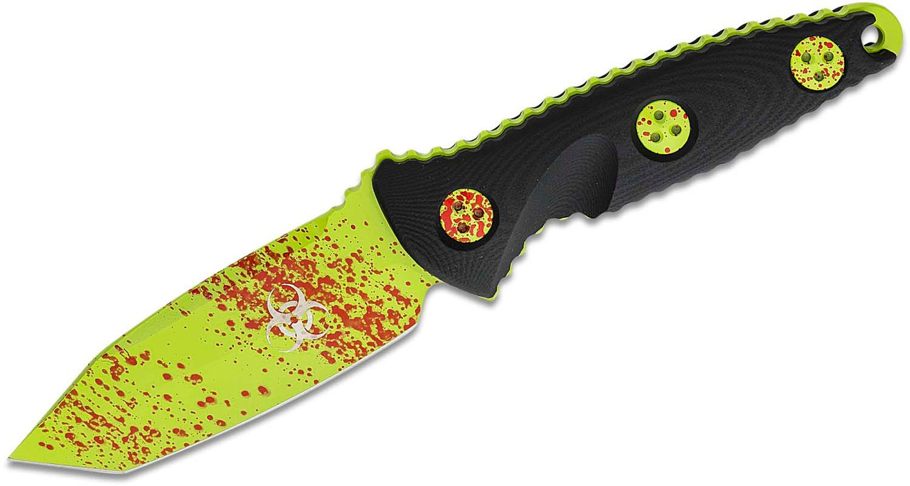 Microtech 114M-1Z Socom Alpha Mini Zombie Green Tanto
