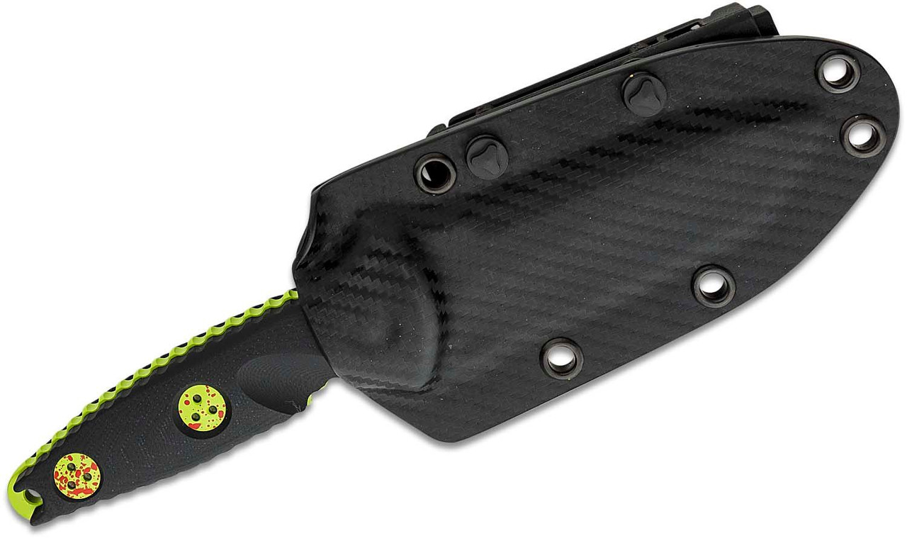 Microtech 114M-1Z Socom Alpha Mini Zombie Green Tanto - Image 3