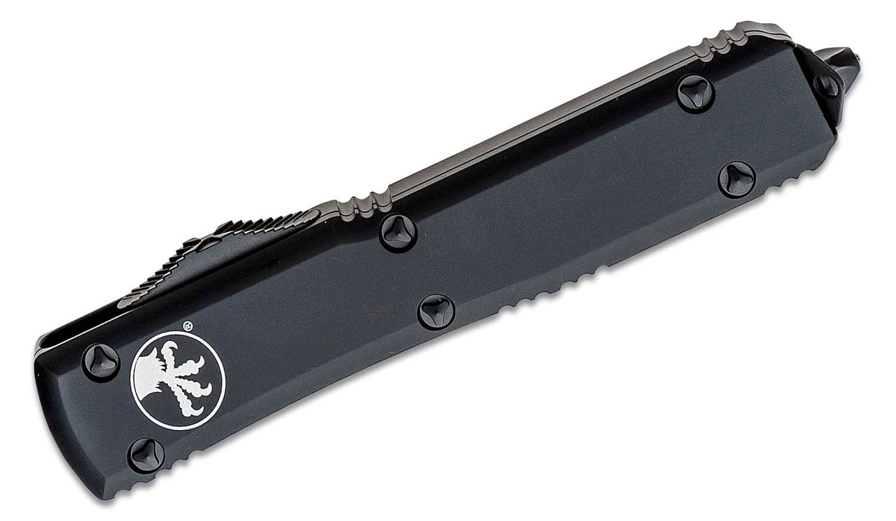 Microtech 120-1T Ultratech Tactical Black, Black Handles - Image 3