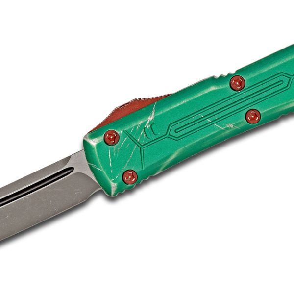 Microtech 123-10BH Special Bounty Hunter Ultratech, GRN Apoc
