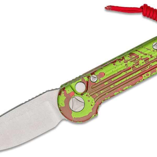 Microtech 135-10Z Zombie LUDT Stonewashed, Zombie Green