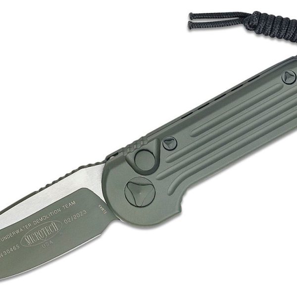 Microtech 135-1COD LUDT OD Green Cerakote Drop Point Plain