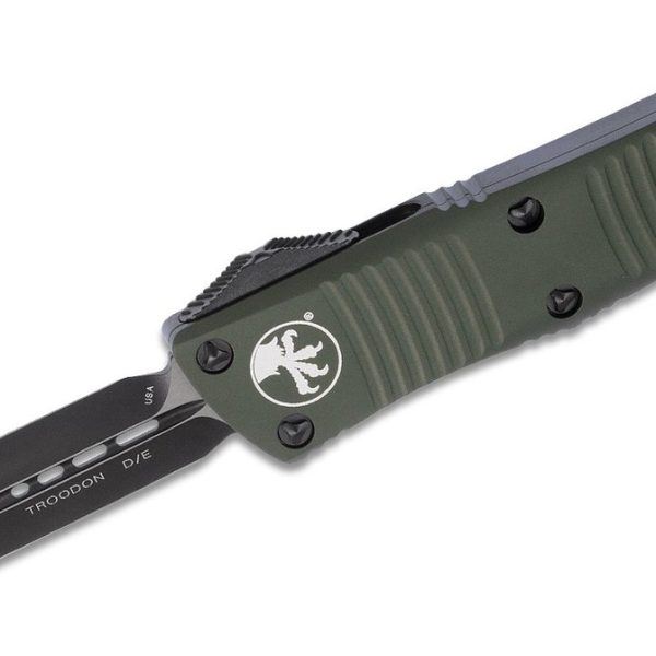Microtech 138-1OD Troodon Black, OD Green