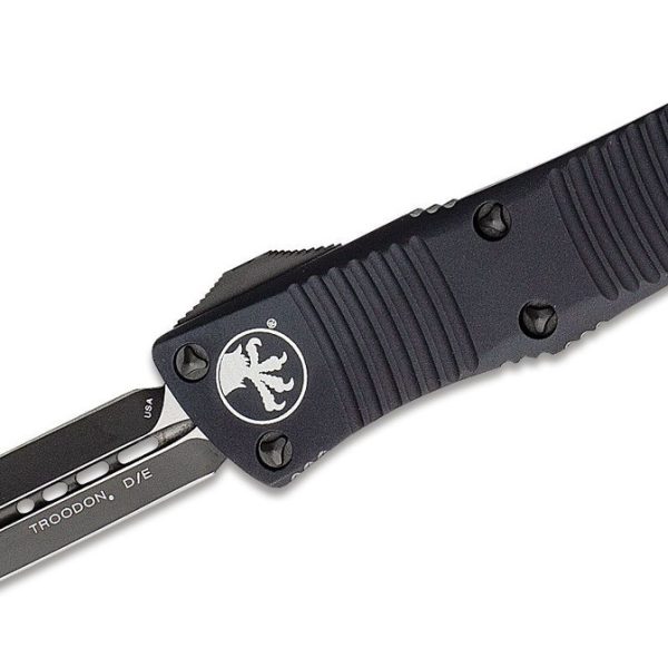 Microtech 138-1T Troodon Tactical Black, Black Handle
