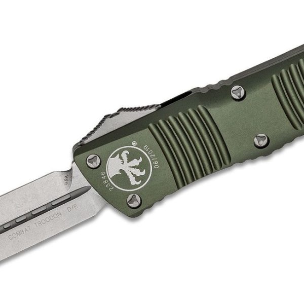 Microtech 142-10OD Combat Troodon Stonewashed, OD Green