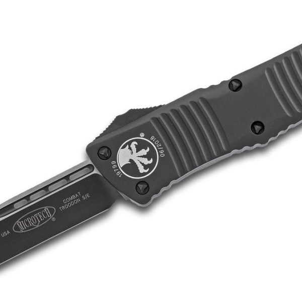 Microtech 143-1T Combat Troodon Tactical Black, Black Handle