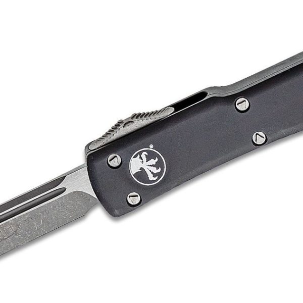 Microtech 148-10AP UTX-70 Apocalyptic, Black Handles
