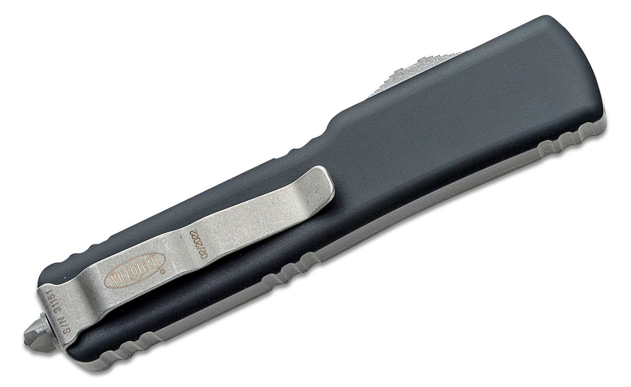 Microtech 149-10AP UTX-70 Apocalyptic Tanto, Black Handles - Image 4