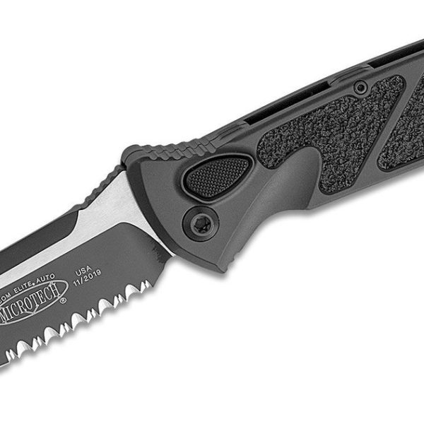 Microtech 160A-2T Socom Elite Tactical Black, BLK Handles
