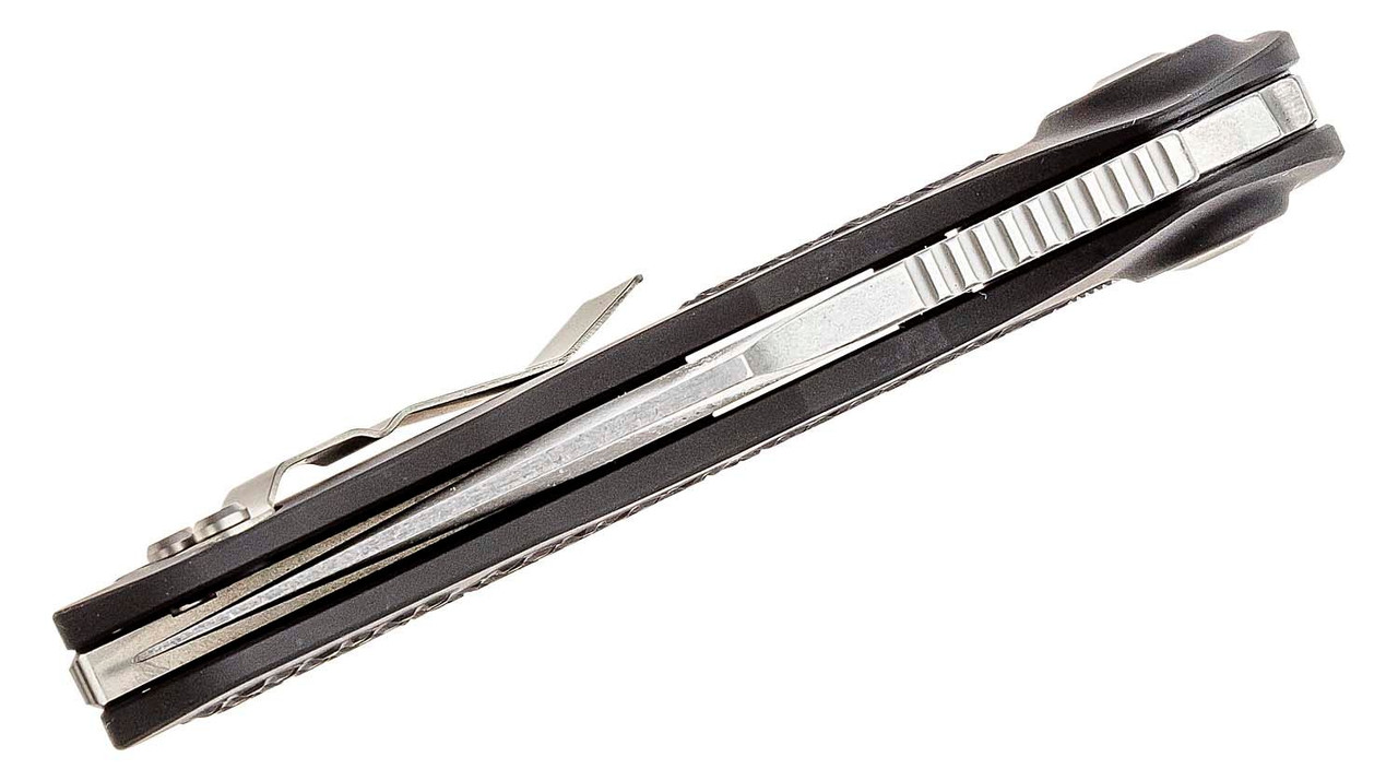 Microtech/Borka Blades 169-11 Stitch SW Combo Blade, BLK - Image 4