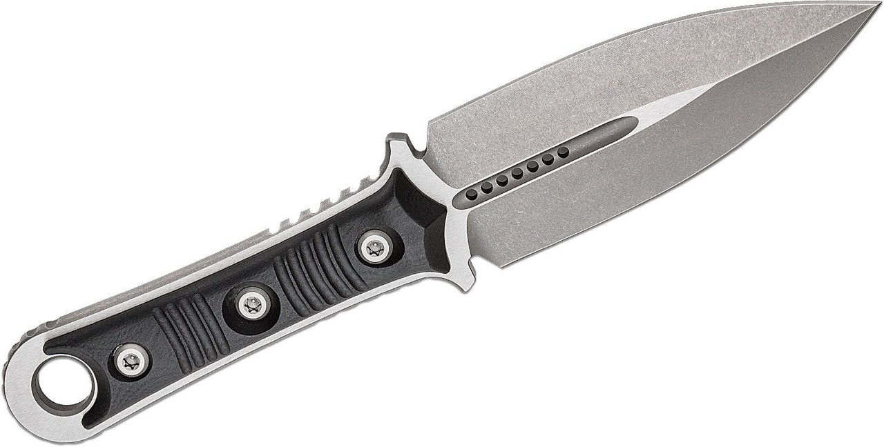 Microtech/Borka Blades 201-10 SBD STW, BLK G10 - Image 2