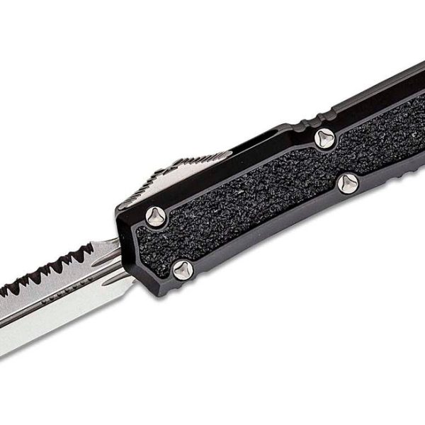 Microtech 206-12S Signature Series Makora Stonewashed, Black