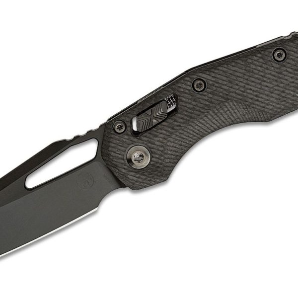 Microtech 210-1DLCTFLCFS MSI Fluted Carbon Fiber Handle