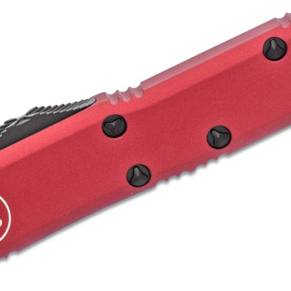 Microtech 231-2RD UTX-85 Black, Red Aluminum Handles