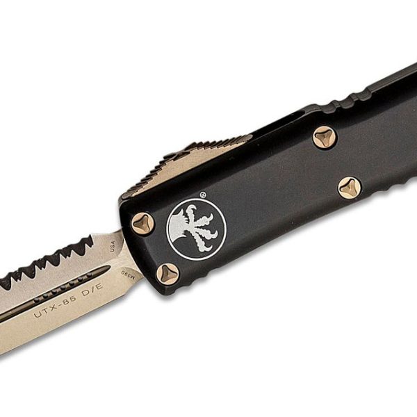 Microtech 232-15 UTX-85 Bronze, Black Handle