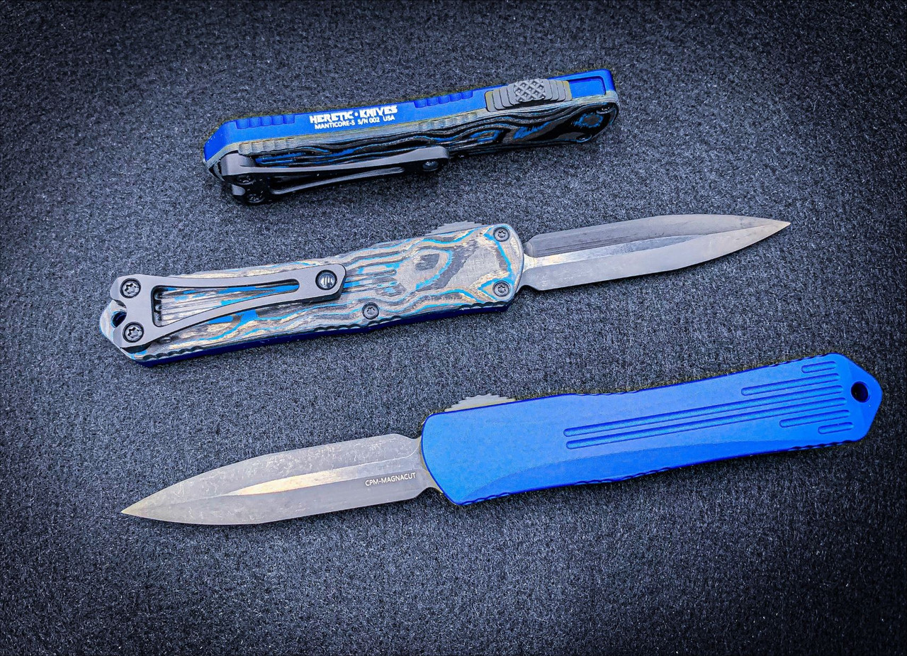 Heretic Manticore-S Blue D/E
