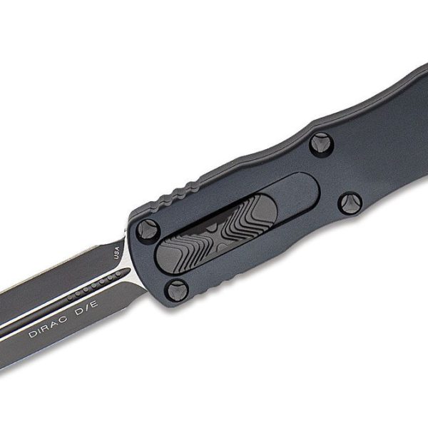 Microtech 225-1T Dirac Tactical Black, Black Aluminum Handle