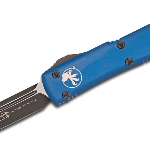 Microtech 123-1BL Ultratech Black, Blue Aluminum Handles