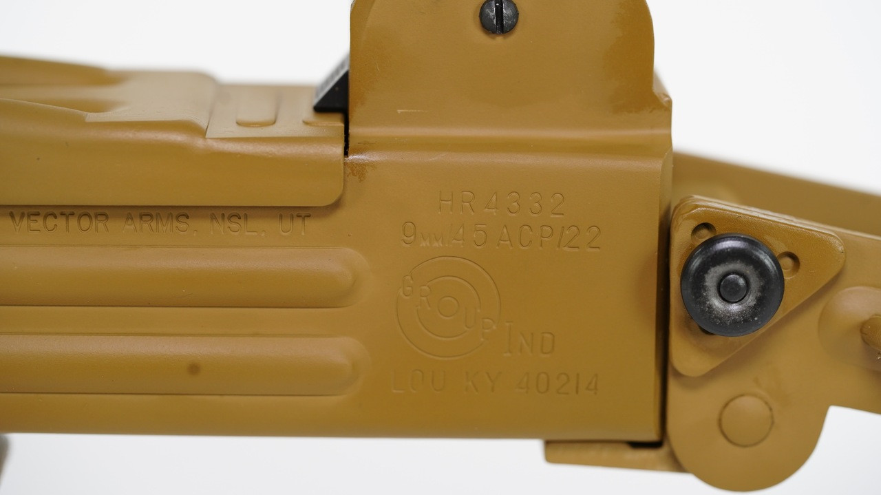 Vector Arms Uzi "Hebrew Sand Spider" 9mm RAL 8000 - Image 13