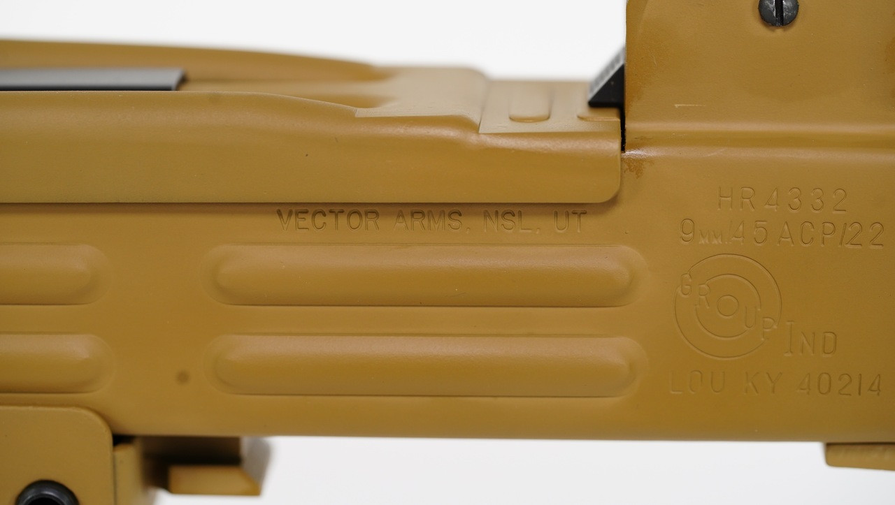 Vector Arms Uzi "Hebrew Sand Spider" 9mm RAL 8000 - Image 14