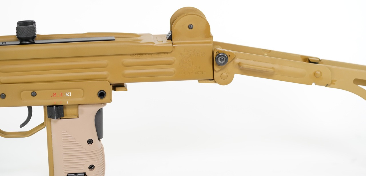 Vector Arms Uzi "Hebrew Sand Spider" 9mm RAL 8000 - Image 6