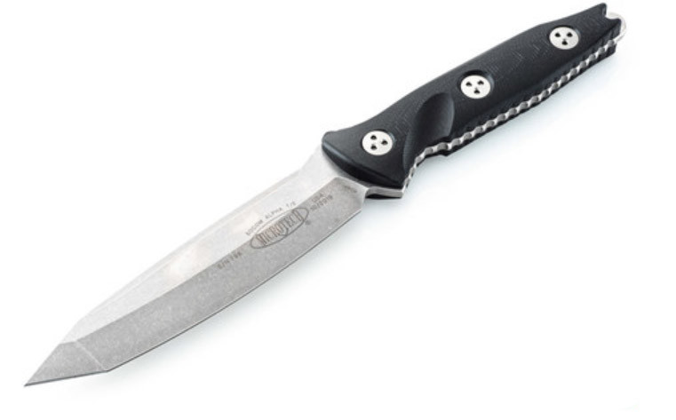 Microtech 114-10 Socom Alpha Stonewashed, G10 Handles