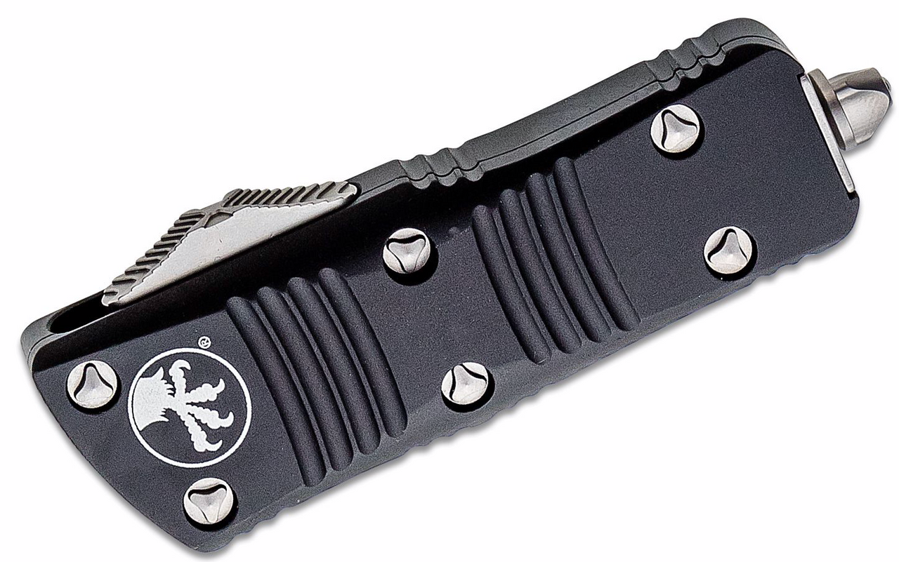 Microtech 238-10 Troodon Mini Stonewashed D/E Dagger - Image 6