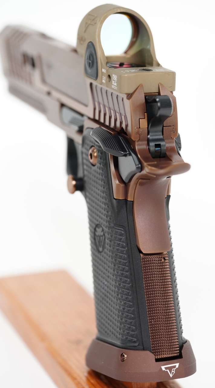 Taran Tactical Sand Viper SOLID w/ SRO Limited 9mm - Image 13