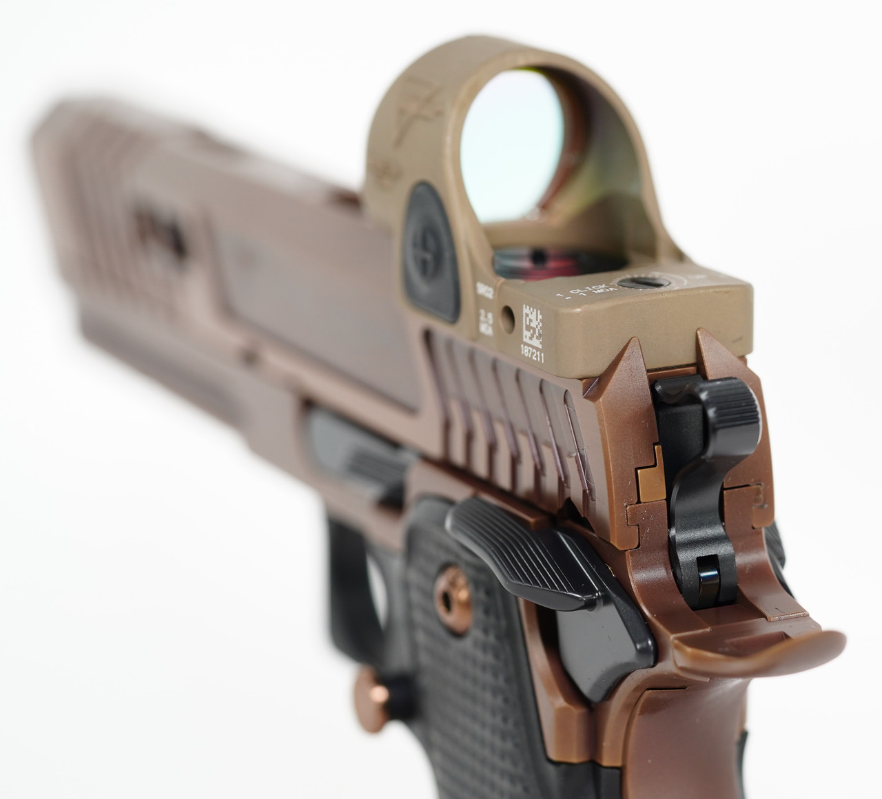 Taran Tactical Sand Viper SOLID w/ SRO Limited 9mm - Image 14