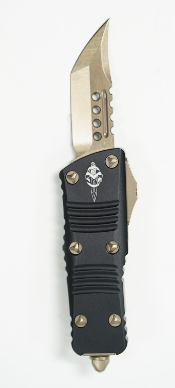 Microtech 819-13S Mini Toodon Bronze Hellhound Tanto Blade