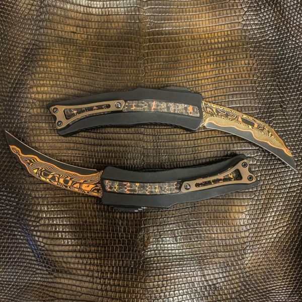 Heretic Custom ROC Copper Snakeskin Inlay
