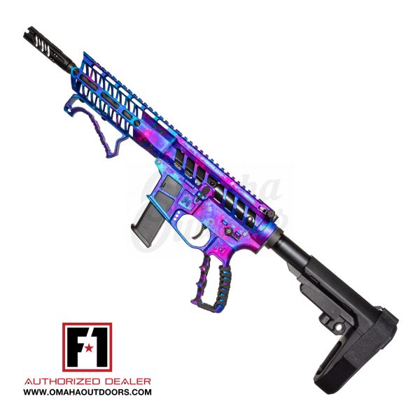 F1 Firearms UDP-9 Skeletonized Mermaid AR-9 Pistol 17 RD 9mm 8.3″ - f1-firearms.us.com