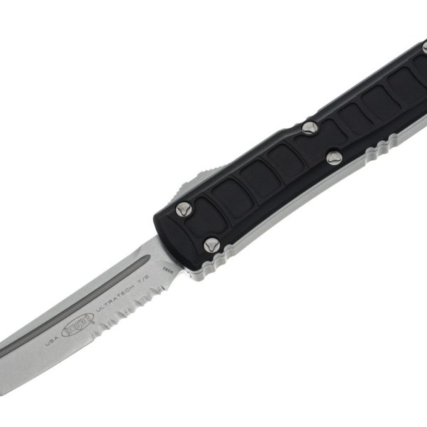 Microtech 123II-11S Ultratech II D/E - BLK Handle - STW