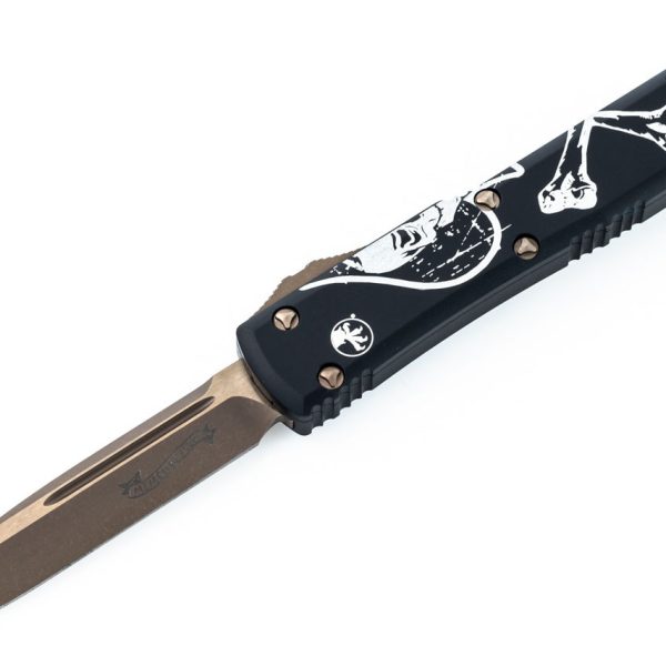 Microtech 121-13DC Ultratech Death Card Signature Series BRZ